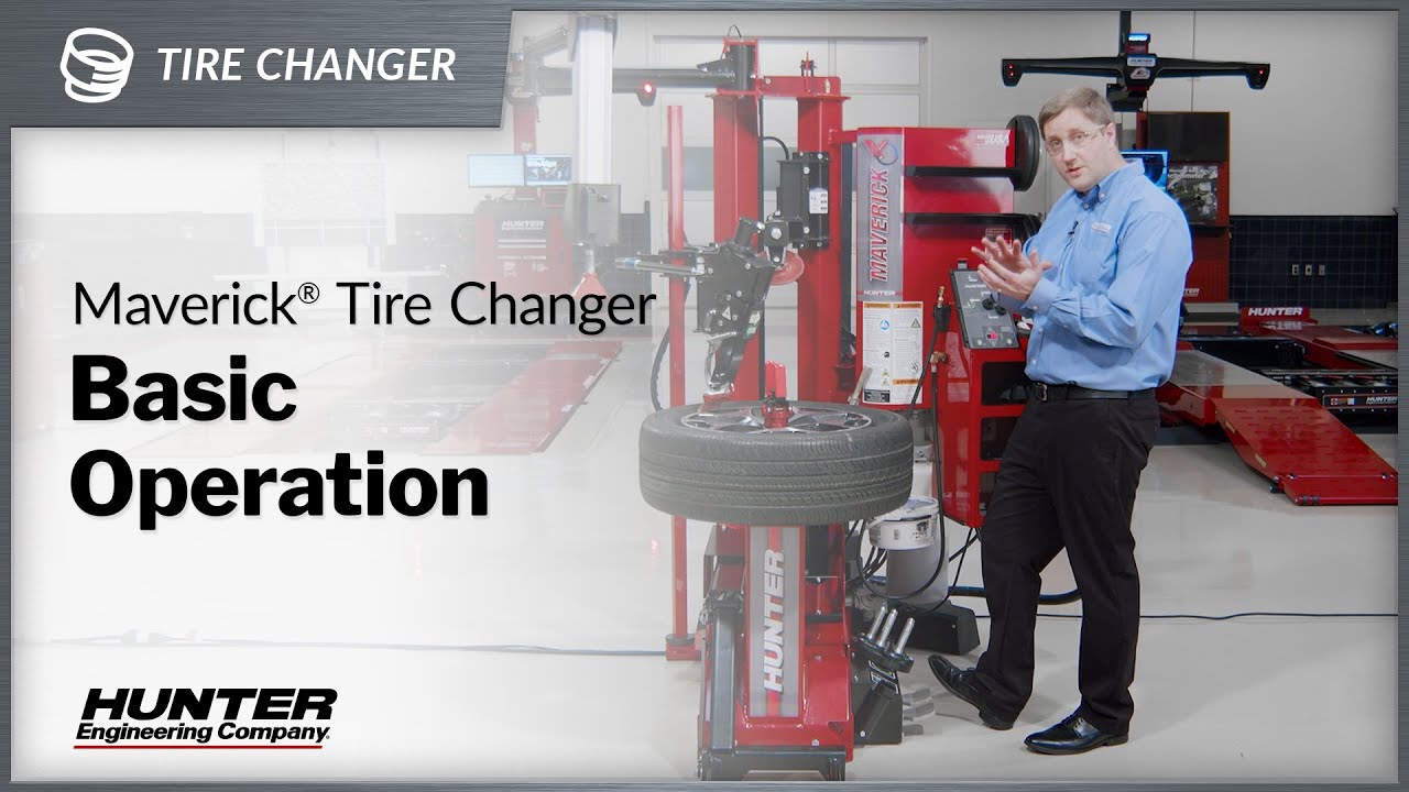 The Maverick® Tire Changer: Standard operation